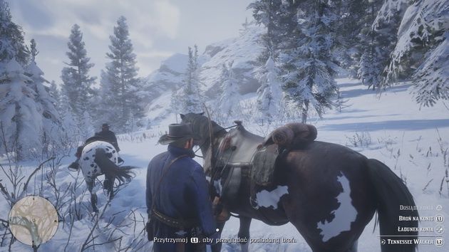 Red Dead Redemption 2 - na polowanie w śniegu