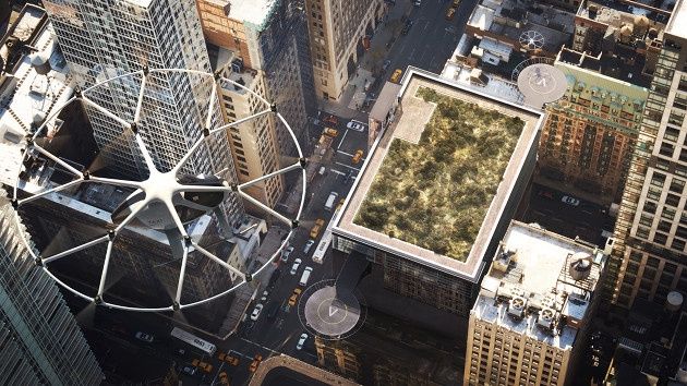 Volocopter góra