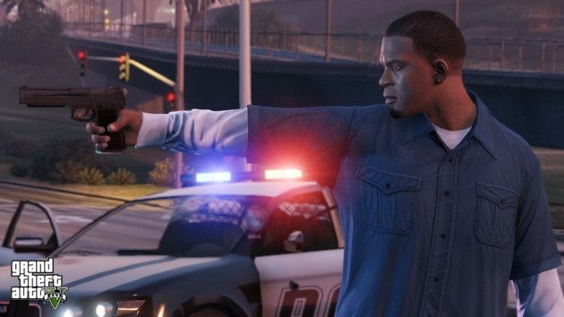Fani GTA 5 przebrali się za policjantów
