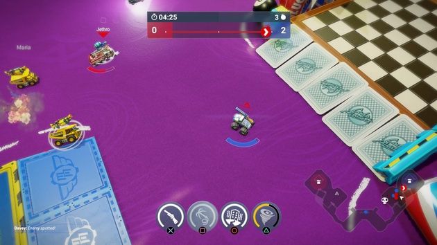 Micro Machines: World Series - walka na arenie