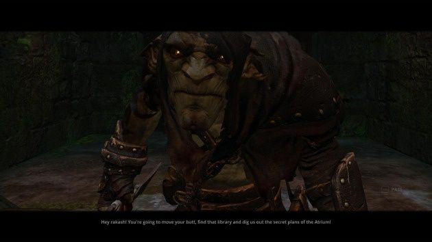 Styx: Master of Shadows - intro z goblinem