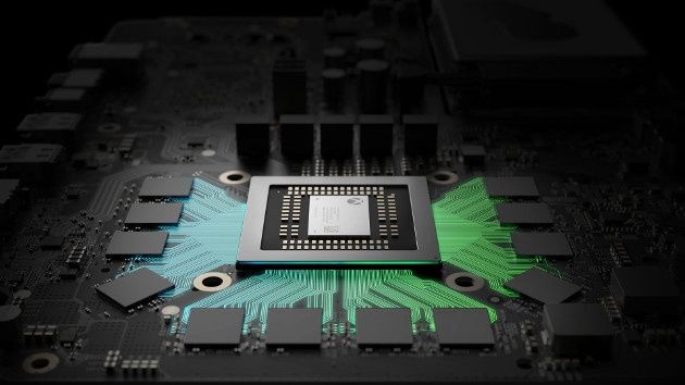 Project Scorpio wnętrze