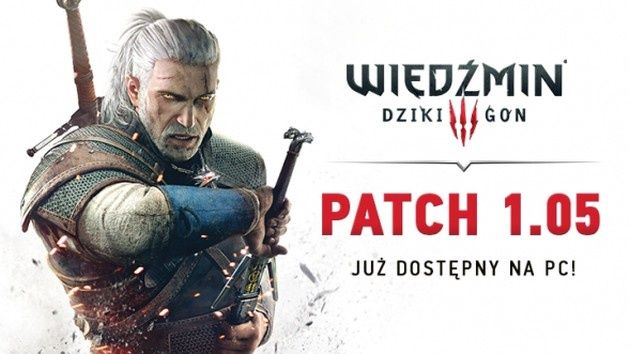 Wiedźmin 3: Dziki Gon gra łatka 1.05