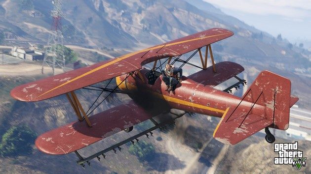 GTA V PC samolot