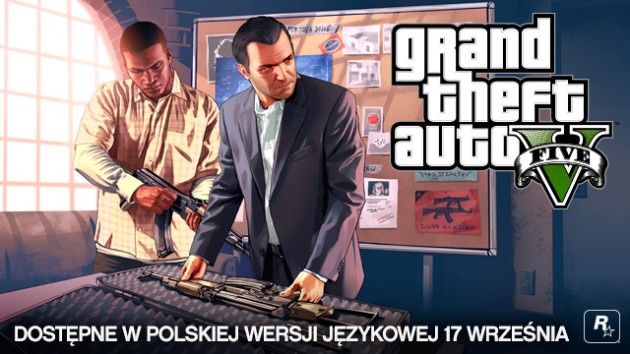 GTA 5 gra polska wersja językowa