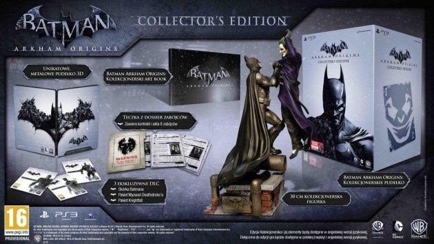 Batman: Arkham Origins gra edycja kolekcjonerska