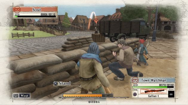 Valkyria Chronicles Remastered - podział na tury