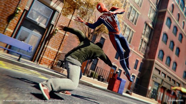 Spider-Man - walka