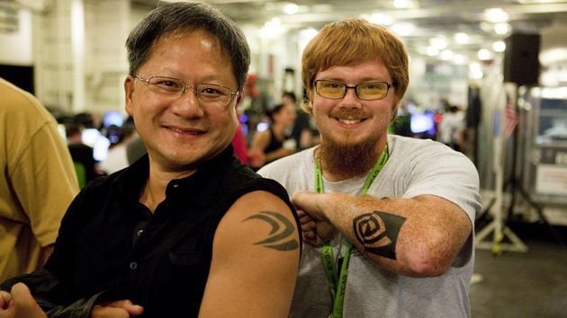 Nvidia - Jen Hsun Huang i Ronald Humphreys