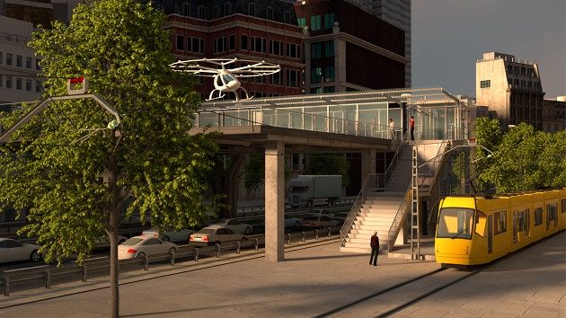 Volocopter miasto
