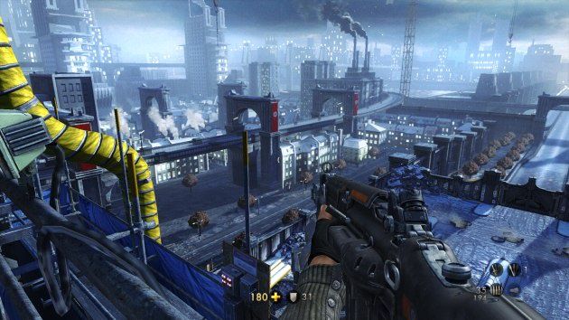 Wolfenstein: The New Order widok z góry