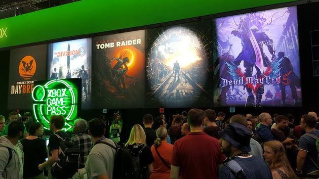 Gamescom 2018 - gry na stoisku Xbox One