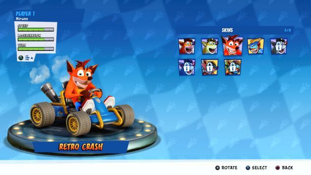 Crash Team Racing Nitro-Fueled - Crash w starym, klasycznym wydaniu