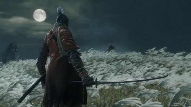 Sekiro: Shadows Die Twice - walka przy świetle księżyca