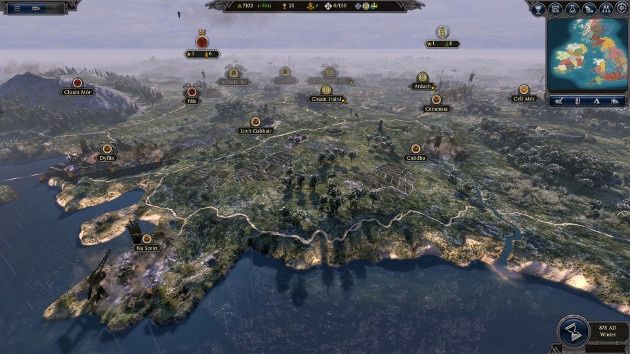 A Total War Saga: Thrones of Britannia screen