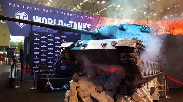 Gamescom 2018 - stoisko Wargaming