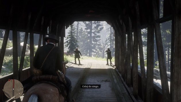 Red Dead Redemption 2 - zasadzka na moście