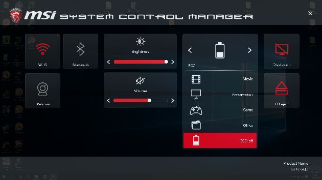 System Control Manager