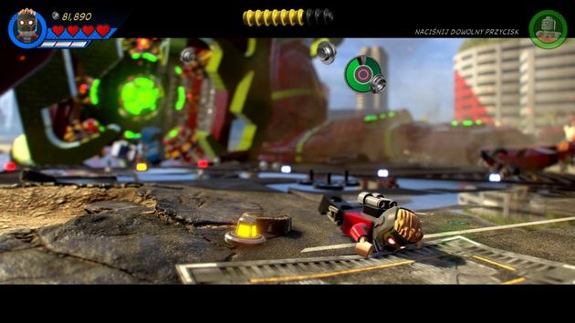 LEGO Marvel Super Heroes 2 - potknięcie się Star Lorda
