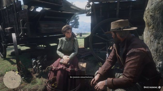 Red Dead Redemption 2 - rozmowa w obozie