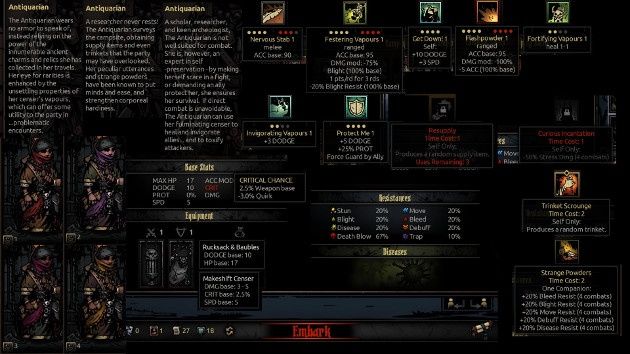 Darkest Dungeon Antykwariuszka