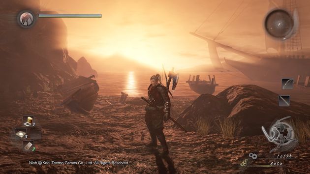 Nioh - o wschodzie słońca