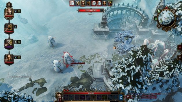 Divinity: Original Sin sceneria zimowa