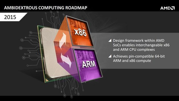 AMD Project Skybridge procesor