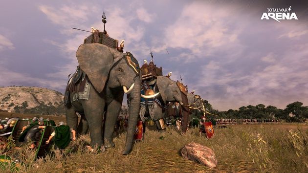 Total War: Arena - oddział słoni