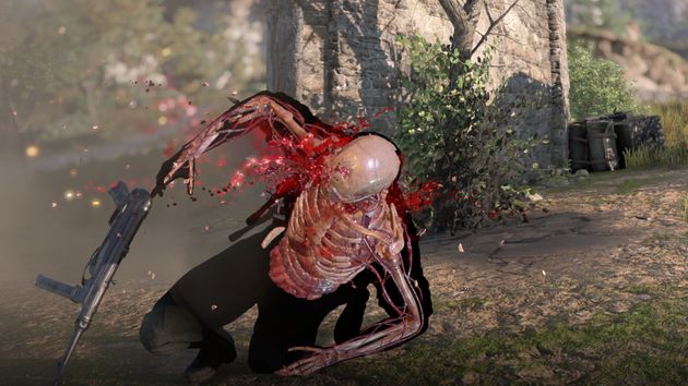 Sniper Elite 4 - skutki wybuchu