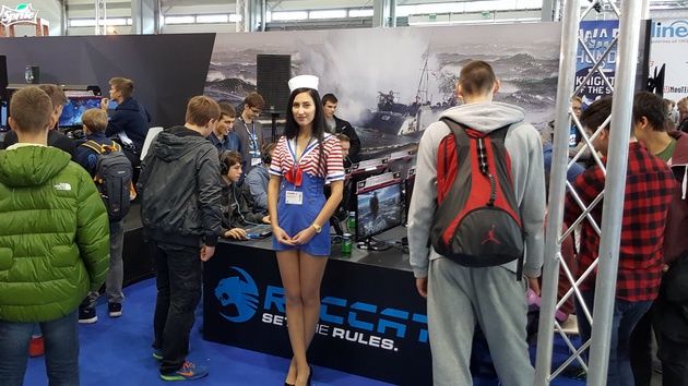PGA 2016 - stoisko Roccat i War Thunder