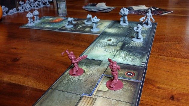 Gears of War - ustawienie figurek