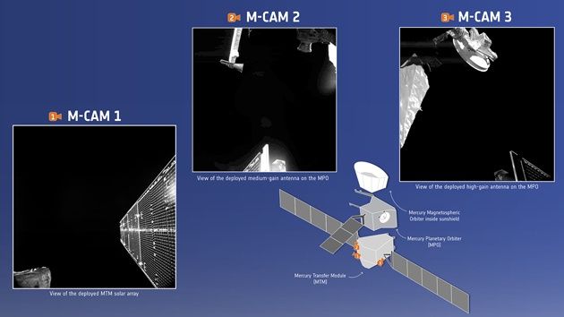 BepiColombo pierwsze zdjęcia