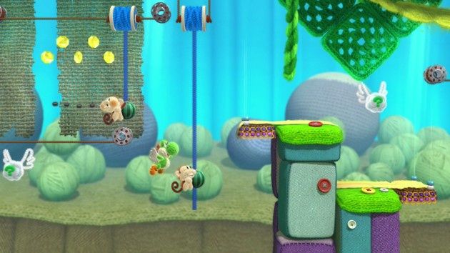 Yoshi’s Woolly World - zbieranie coins