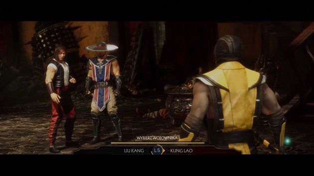 Mortal Kombat 11 - wybór zawodnika