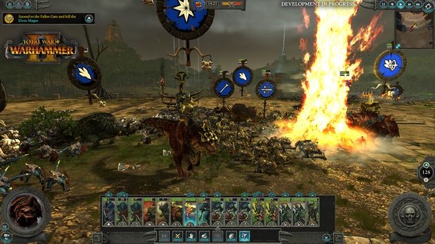 Total War: Warhammer II - dinozaury na dinozaurach