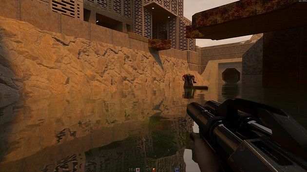Quake II RTX - porównanie 1 (RTX)