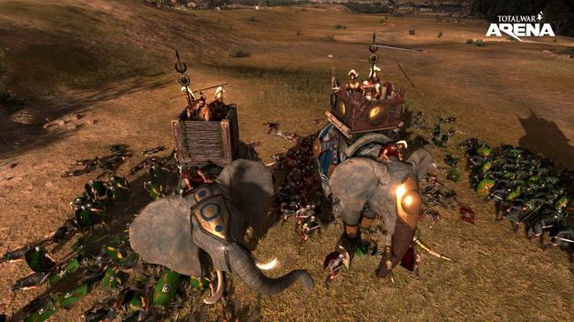Total War: Arena - atak słoni
