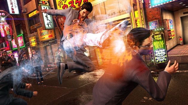 Yakuza 6: The Song of Life - kopniak