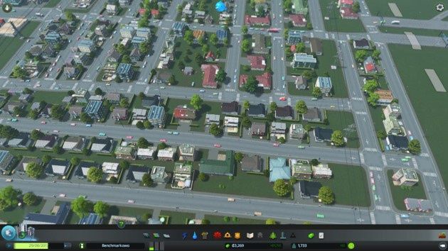Cities: Skylines rozbudowane miasto