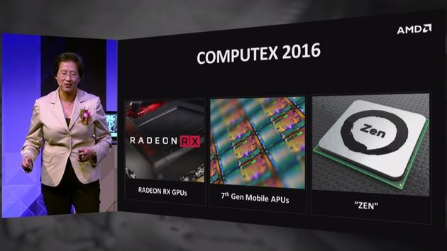 Lisa Su - prezentacja procesora AMD Summit Ridge Zen