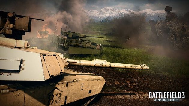 Battlefield 3 Siły Pancerne gra screen pc xbox 360 trailer