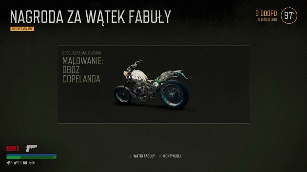 Days Gone - nagroda za ukończenie wątku fabularnego