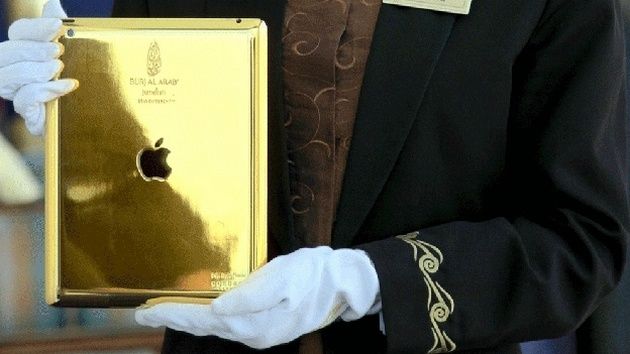 Złoty iPad Burj Al Arab