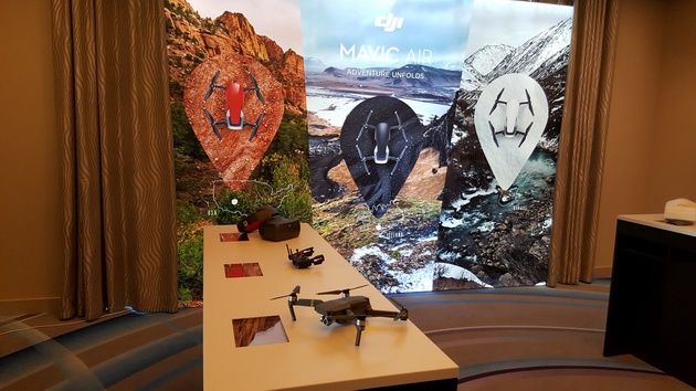 DJI Mavic Air - pokaz w Monako
