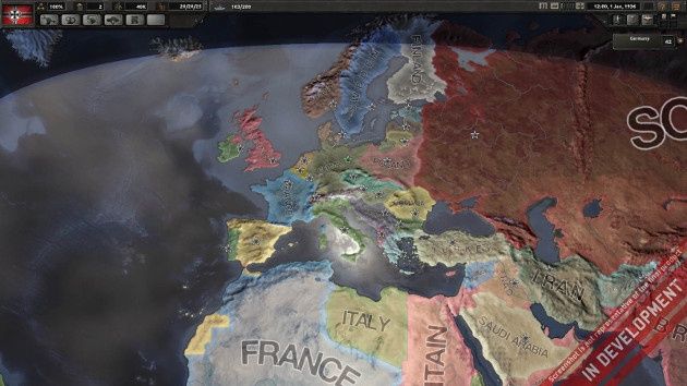 Hearts of Iron 4 mapa
