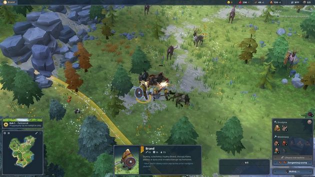 Northgard - walka z wilkami