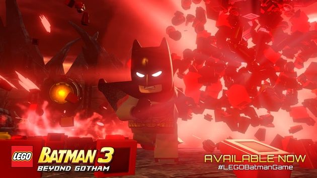 LEGO Batman 3 czerwony