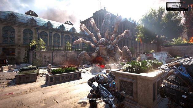 Gears of War 4 na Xbox One X