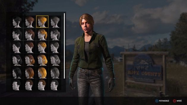 Far Cry 5 - tworzenie własnej postaci